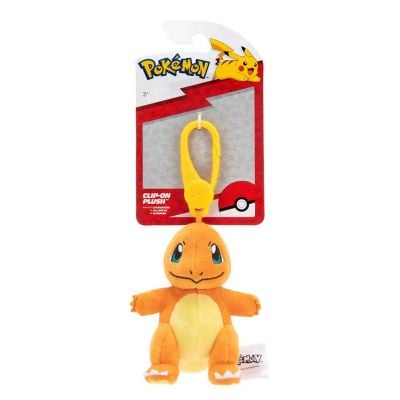 Плюшена играчка за окачване, Pokemon, 7 см