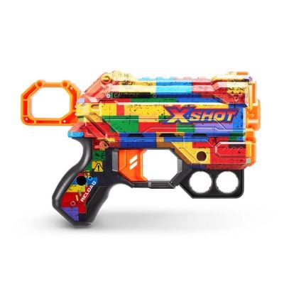 36515_009w 193052060358 Blaster cu 8 sageti, X-Shot, Excel Skins Menace, Striper, 36515N