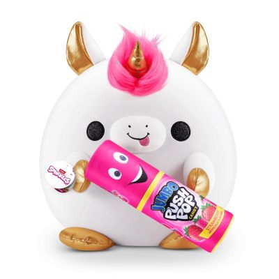 Плюшена играчка, Snackles, S1 W2, Jumbo Push Pop, 35 см
