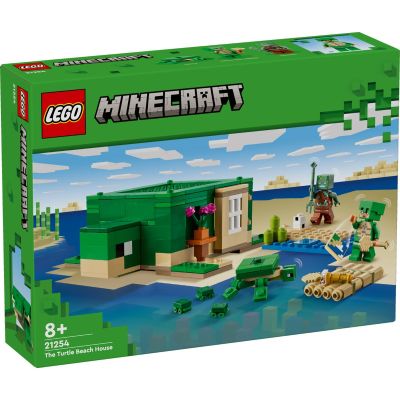 N00021254_001w 5702017583303 LEGO® Minecraft - Къща на плажа на костенурките (21254)