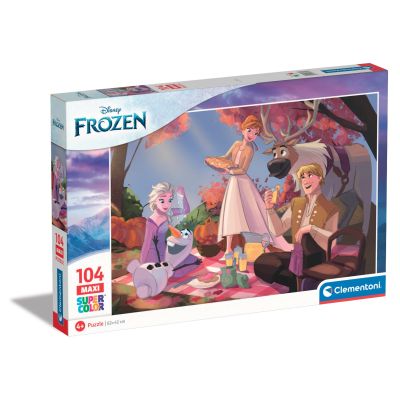 N00023757_001w 8005125237579 Пъзел Clementoni Maxi, Disney Frozen, 104 части
