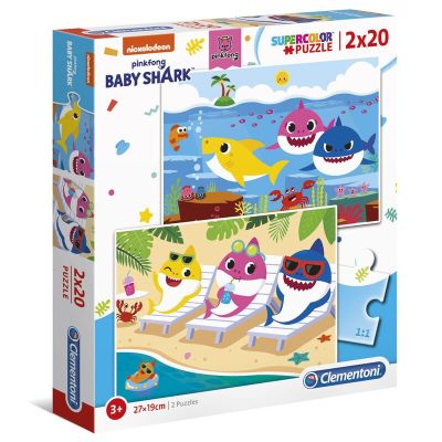 T01024777_001w 8005125247776 Пъзел Clementoni Baby Shark, 2 x 20 части