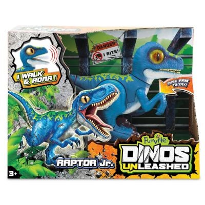31125_001w 884978311258 Интерактивна играчка Dinos Unleashed, Raptor Jr.