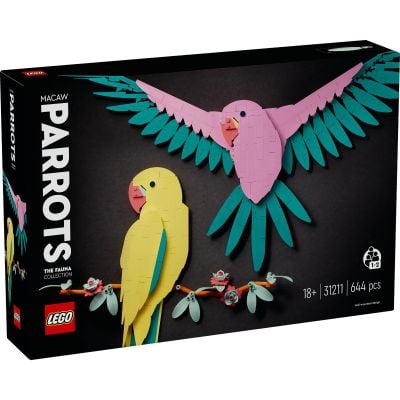 N00031211_001w 5702017584010 LEGO® Art - Колекция с фауна – папагал ара (31211)
