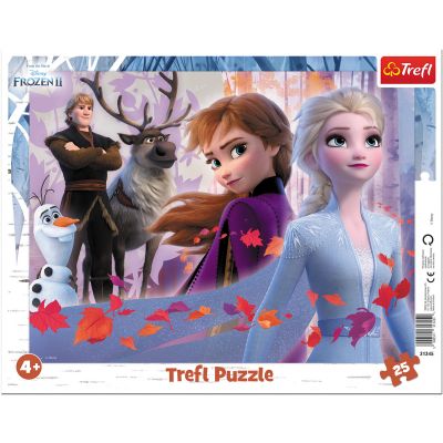 TF31345_001w 5900511313451 Пъзел Trefl 25 части, Приключения в замръзналата земя, Disney Frozen 2