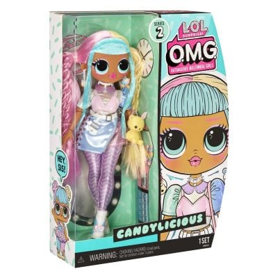 586104EUC_001w 35051586104 Кукла LOL Surprise OMG Candylicious, Серия 2, 586111EUC