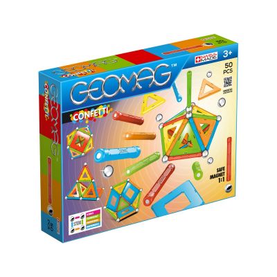 GEOM352_001w 0871772003526 Игра с магнитна конструкция Geomag Confetti, 50 части