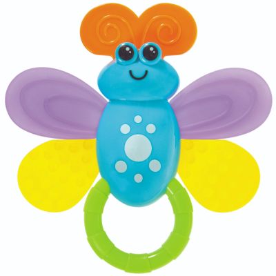 359922_001w 5902012788929 Бебешка играчка BamBam, Дрънкалка пеперуда