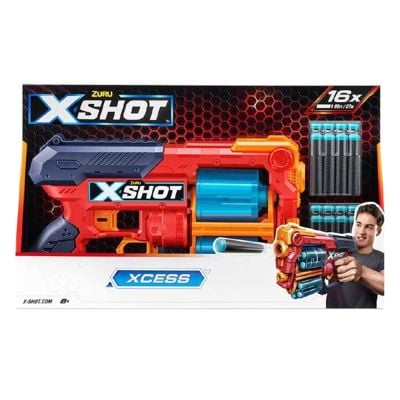 Бластер X-Shot Excel Excess TK 12, 16 снаряда