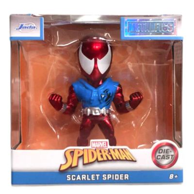 Метална фигурка, Jada, Marvel Scarlet Spider, 6 см