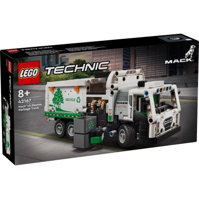 N00042167_001w 5702017583525 LEGO® Technic - Боклукчийски камион Mack® LR Electric (42167)