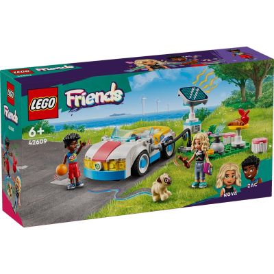 N00042609_001w 5702017589305 LEGO® Friends - Електрическа кола и зарядно устройство (42609)