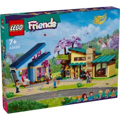 N00042620_001w 5702017567310 LEGO® Friends - Семейните къщи на Оли и Пейсли (42620)