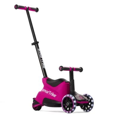 Тротинетка 3 в 1, Smart Trike Xtend, Ride-On, Pink