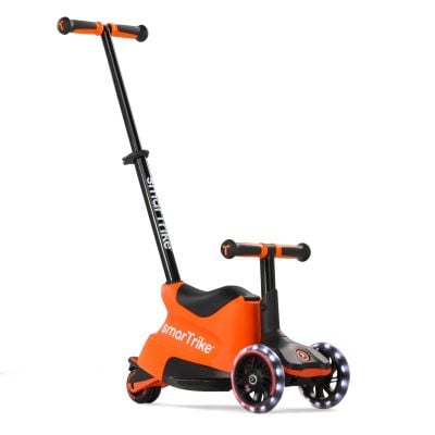 Тротинетка 3 в 1, Smart Trike Xtend, Ride-On, Orange