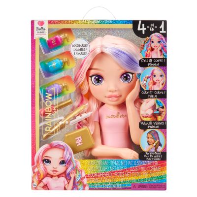 Манекен за прически, Rainbow High, Bella Parker, Styling Head, 120889EUC