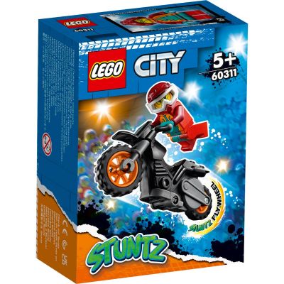 5702017024233 LEGO® City - Motocicleta de cascadorie pentru pompier (6031)