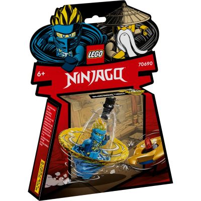 LG70690_001w 5702017151977 LEGO® Ninjago - Обучението по спинджицу на нинджата Jay (70690)