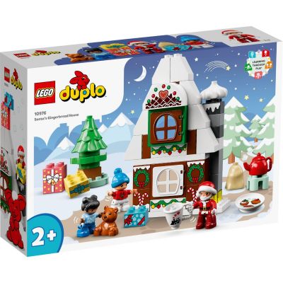 LG10976_001w 5702017153735 LEGO® Duplo - Къщата от сладкиши на Дядо Коледа (10976)