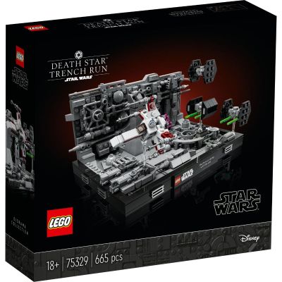 5702017155555 LEGO® Star Wars - Diorama zborului prin transeele de pe Death Star (75329)