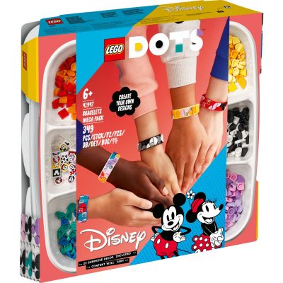 LG41947_001w 5702017155708 Lego® Dots - Мики и приятели – мега пакет с гривни (41947)