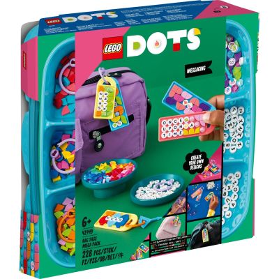 LG41949_001w 5702017155722 LEGO® Dots - Мега пакет етикети за чанта – съобщения (41949)