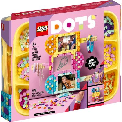 LG41956_001w 5702017155937 LEGO® Dots - Гривна и рамка за снимки Ice Cream (41956)
