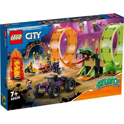 LG60339_001w 5702017162089 Lego® City - Арена за каскади с два лупинга (60339)
