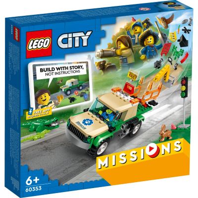LG60353_001w 5702017189741 Lego® City -  Мисии за спасяване на диви животни (60353)