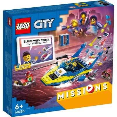 LG60355_001w 5702017189765 Lego® City - Мисии на детективите от водната полиция (60355)