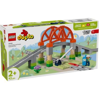 N00010426_001w 5702017583815 LEGO® DUPLO® - Комплект с мост и релси за влак (10426)