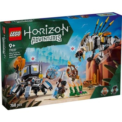 LEGO® Horizon - Aloy и Varl срещу Shell-Walker и Sawtooth (77037)