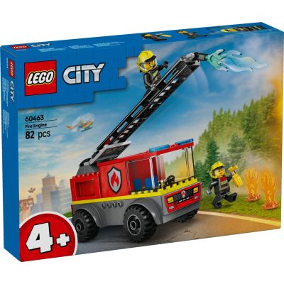 N00060463_001w 5702017784694 LEGO® City - Пожарникарски камион със стълба (60463)