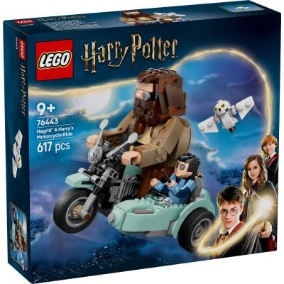 N01076443_001w 5702017812816 LEGO® Harry Potter - Разходка с мотоциклет на Хагрид и Хари (76443)