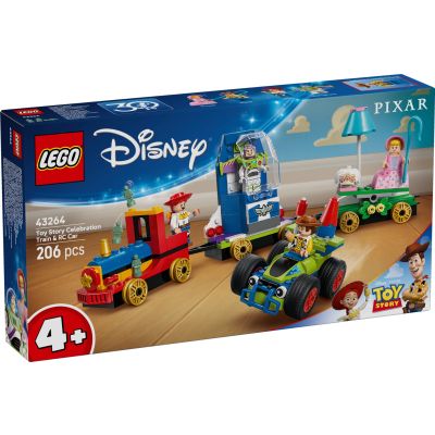 LEGO® Disney Pixar - „Играта на играчките“: Празничен влак и колата RC (43264)