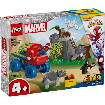 LEGO® Spidey - Спасителна дино машина на отбора на Спайди (11199)