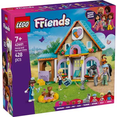 N00042651_001w 5702017815190 LEGO® Friends - Ветеринарна клиника за коне и домашни любимци (42651)