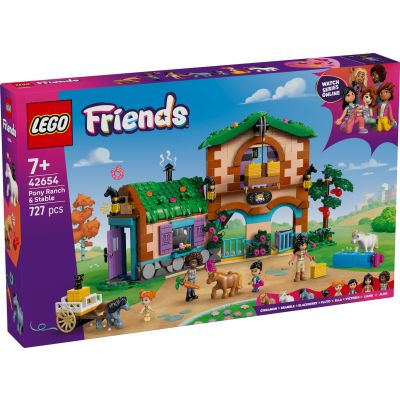 LEGO® Friends - Ранчо и конюшня за понита (42654)