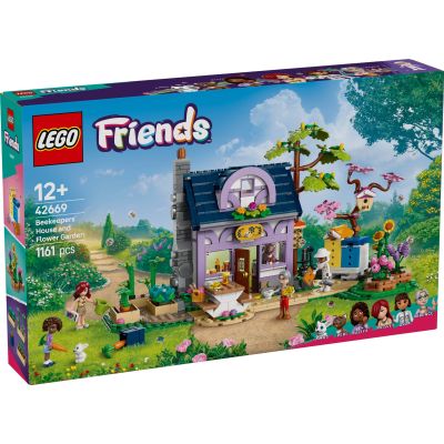 N01042669_001w 5702017815329 LEGO® Friends - Пчеларска къща и цветна градина (42669)