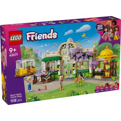 LEGO® Friends - Градинско кафене и магазин за цветя (42671)