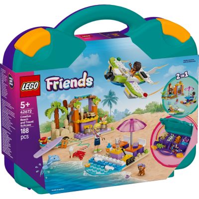 N00042672_001w 5702017815350 LEGO® Friends - Творчески куфар за плаж и пътуване (42672)