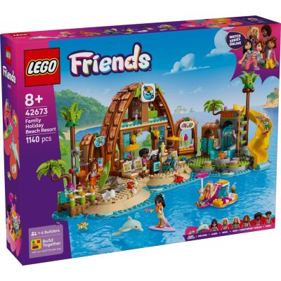 LEGO® Friends - Семейна почивка в плажния курорт (42673)