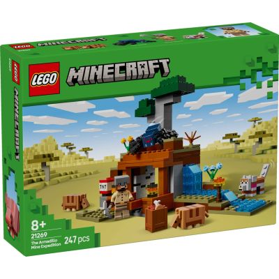 LEGO® Minecraft - Минна експедиция с броненосец (21269)