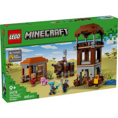 LEGO® Minecraft - Кулата на грабителите и Опустошителя (21278)