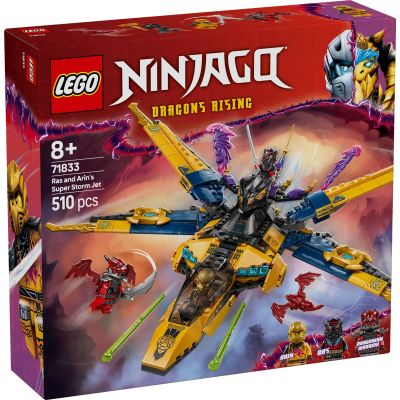 LEGO® Ninjago - Супер буреносен джет на Рас и Арин (71833)