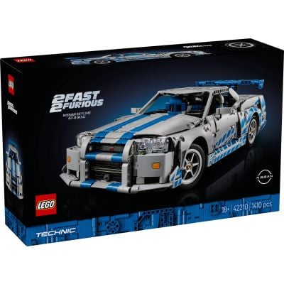 LEGO® Technic - „Бързи и яростни 2“: Кола Nissan Skyline GT-R (R34) (42210)