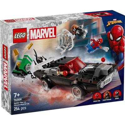 LEGO® Super Heroes - Спайдърмен срещу Венъм с мощна кола (76309)