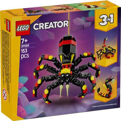 LEGO® Creator - Диви животни: изненадващ паяк (31159)