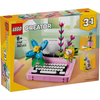 LEGO® Creator - Пишеща машина с цветя (31169)