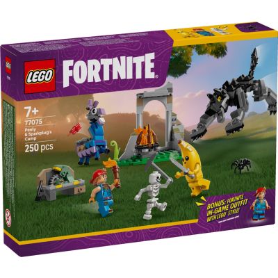 LEGO® Fortnite - Лагерът на Peely и Sparkplug (77075)